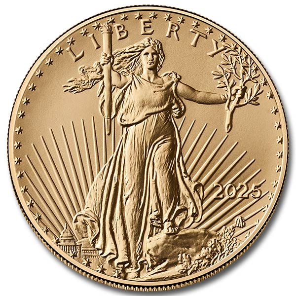 2025 1oz Gold American Eagle Bullion Coin
