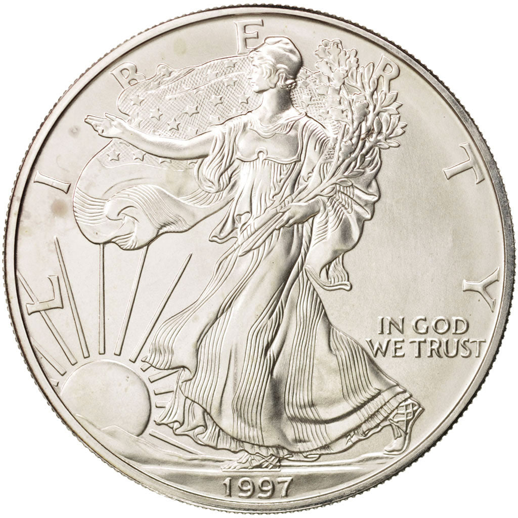 1997 1oz Silver American Eagle Bullion Coin