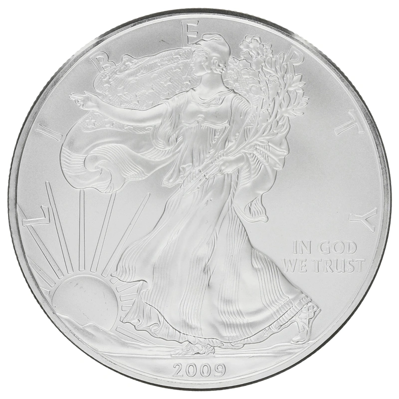 2009 1oz Silver American Eagle Bullion Coin