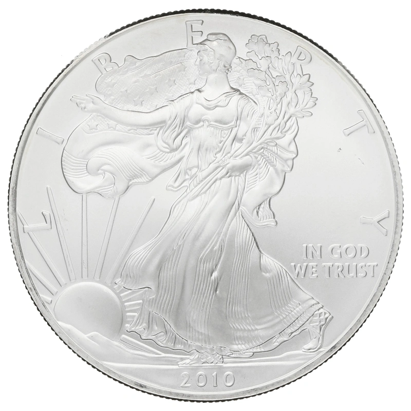 2010 1oz Silver American Eagle Bullion Coin