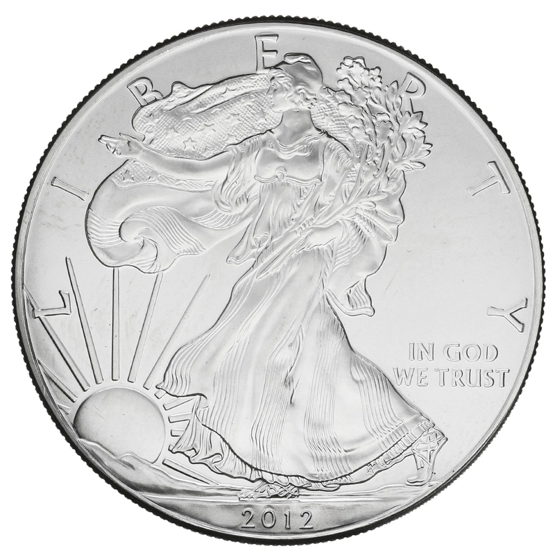 2012 1oz Silver American Eagle Bullion Coin