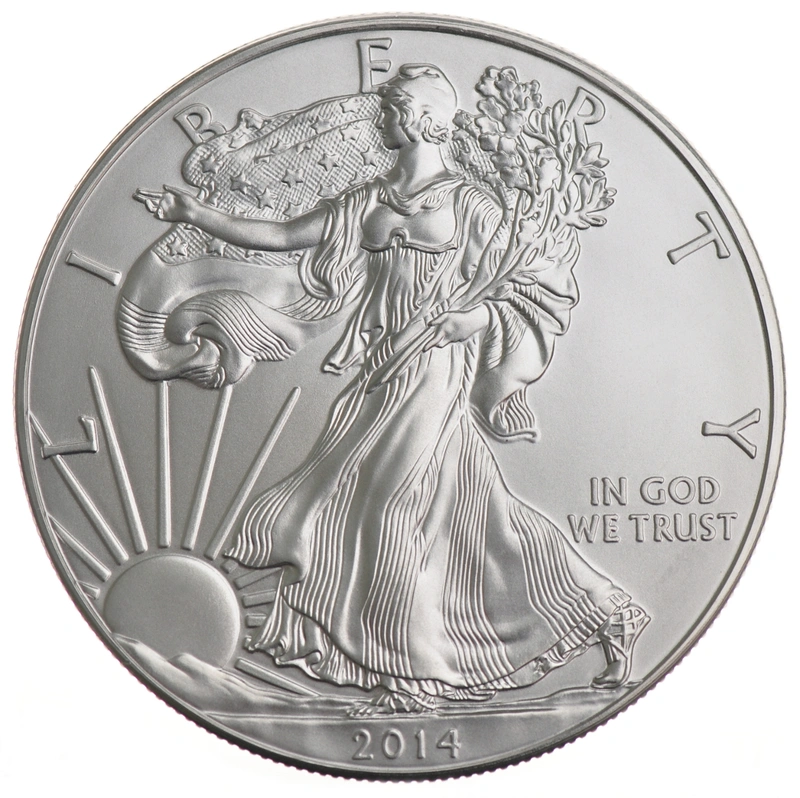 2014 1oz Silver American Eagle Bullion Coin