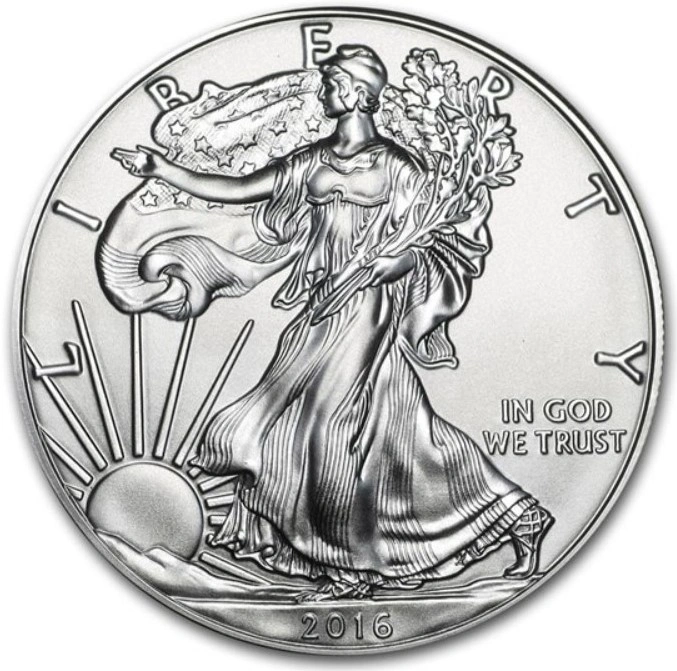 2016 1oz Silver American Eagle Bullion Coin