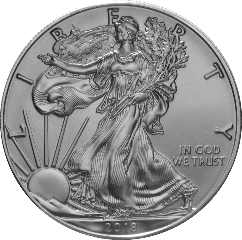 2018 1oz Silver American Eagle Bullion Coin