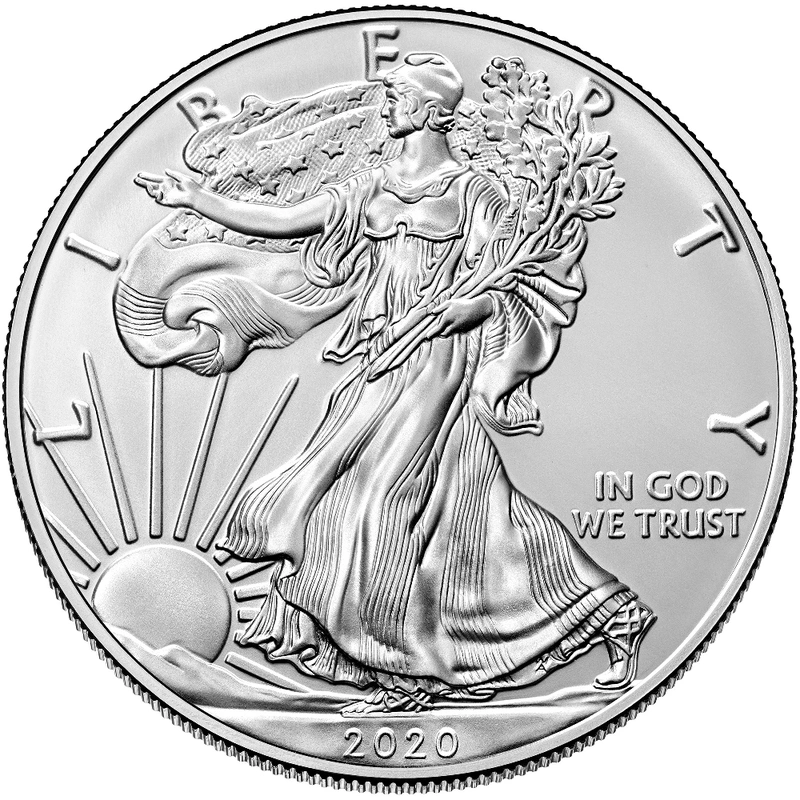 2020 1oz Silver American Eagle Bullion Coin