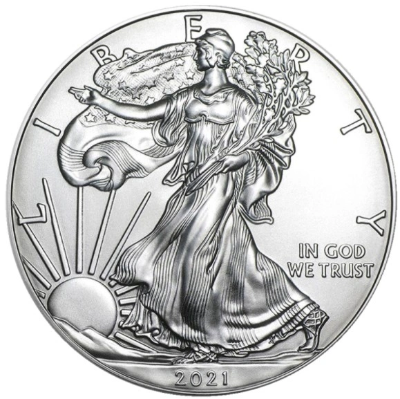 2021 1oz Silver American Eagle Bullion Coin