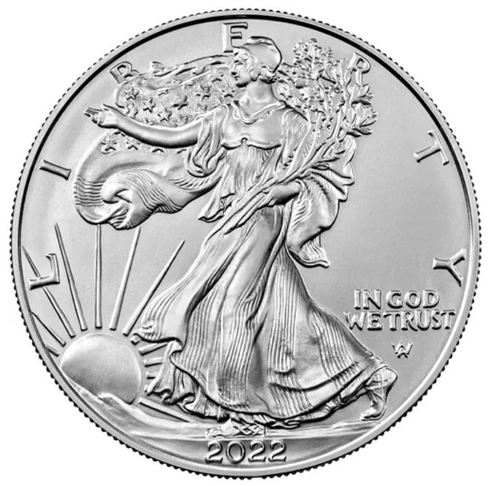 2022 1oz Silver American Eagle Bullion Coin
