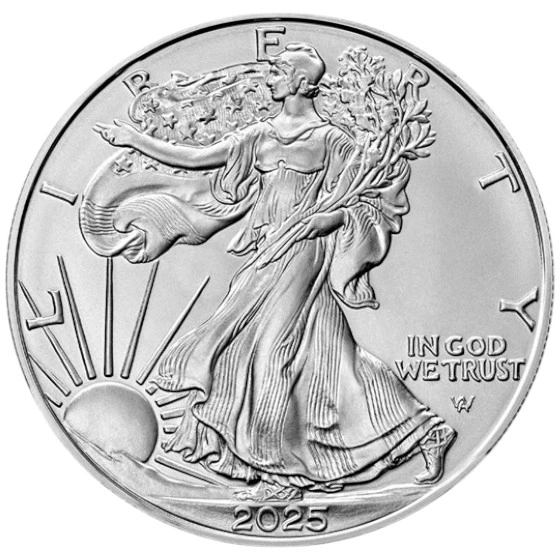 2025 1oz Silver American Eagle Bullion Coin
