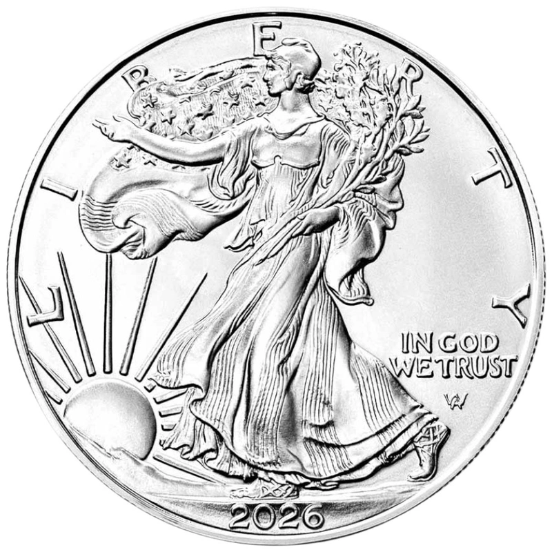 2026 1oz Silver American Eagle Bullion Coin