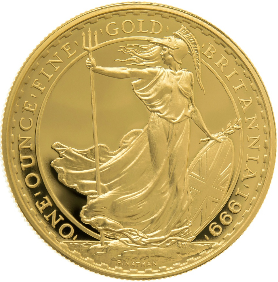 1999 1oz Gold Britannia Bullion Coin - 22ct