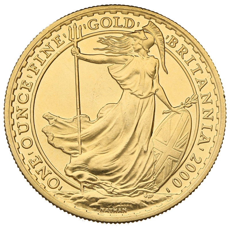 2000 1oz Gold Britannia Bullion Coin - 22ct