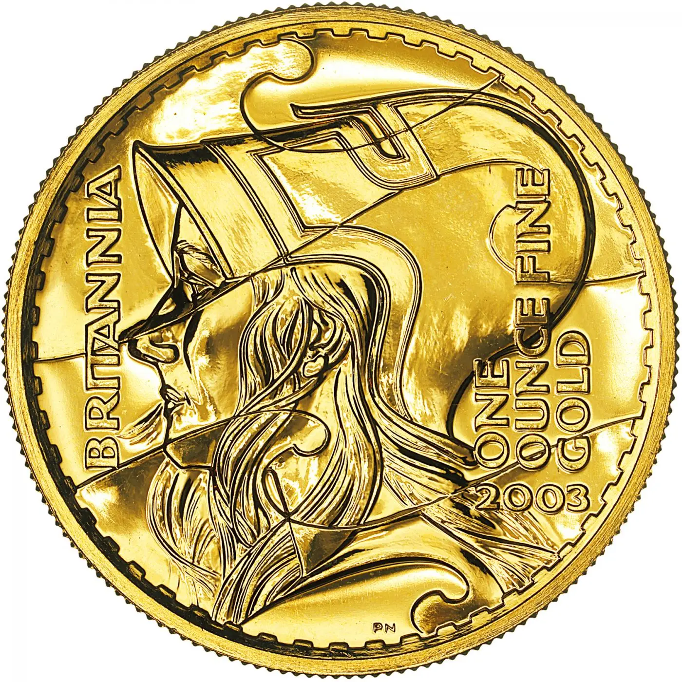 2003 1oz Gold Britannia Bullion Coin - 22ct