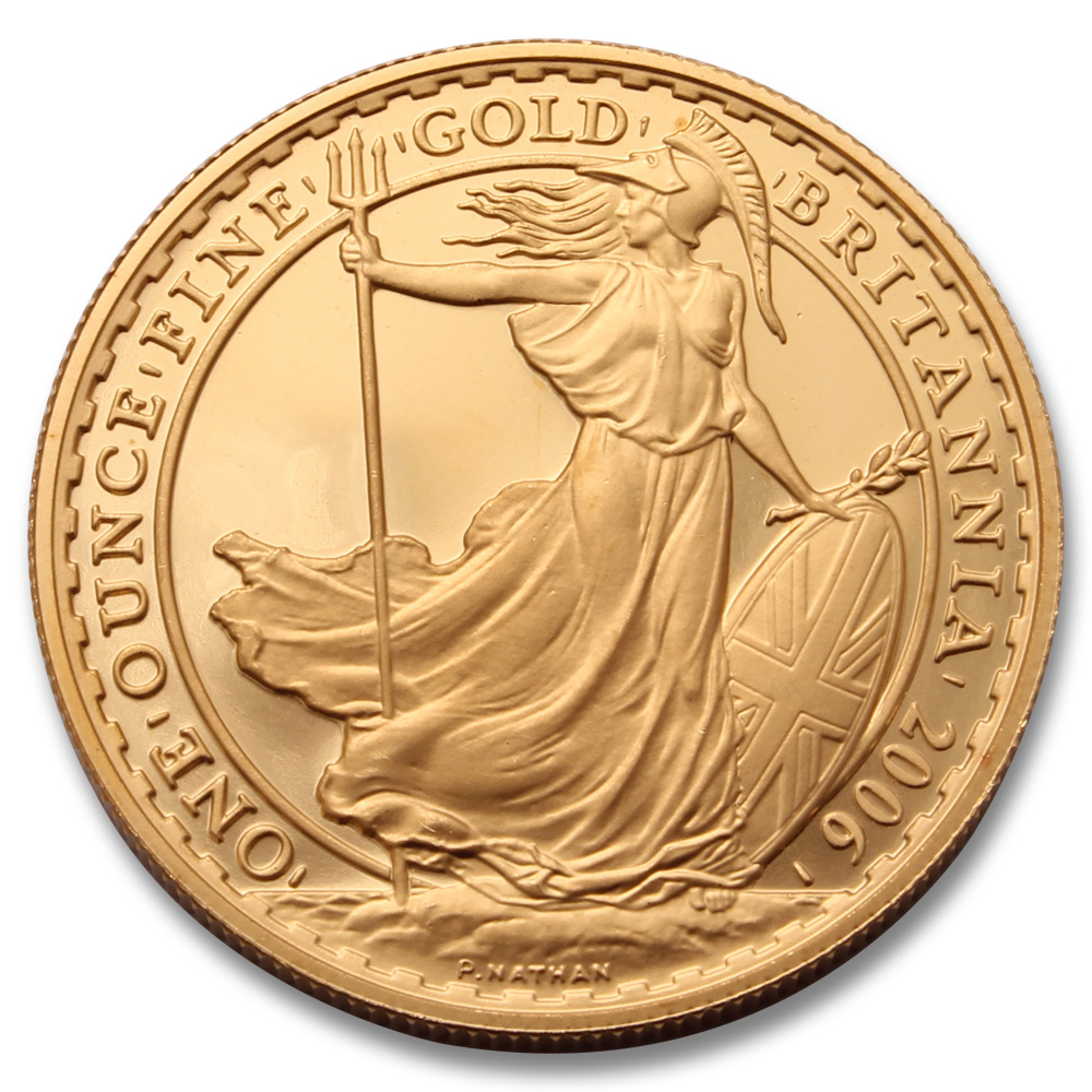 2006 1oz Gold Britannia Bullion Coin - 22ct