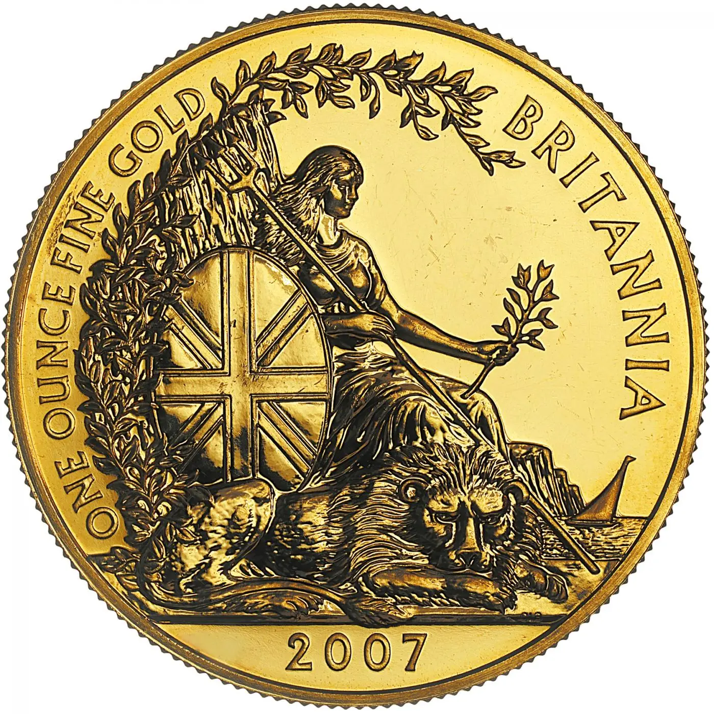 2007 1oz Gold Britannia Bullion Coin - 22ct
