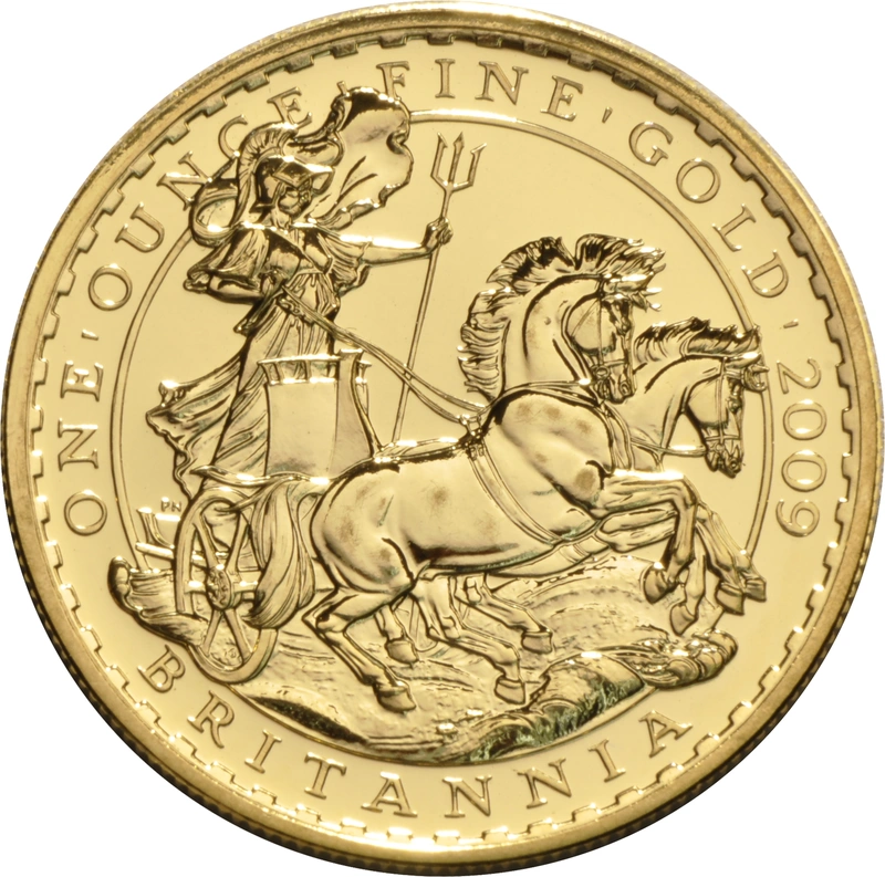 2009 1oz Gold Britannia Bullion Coin - 22ct