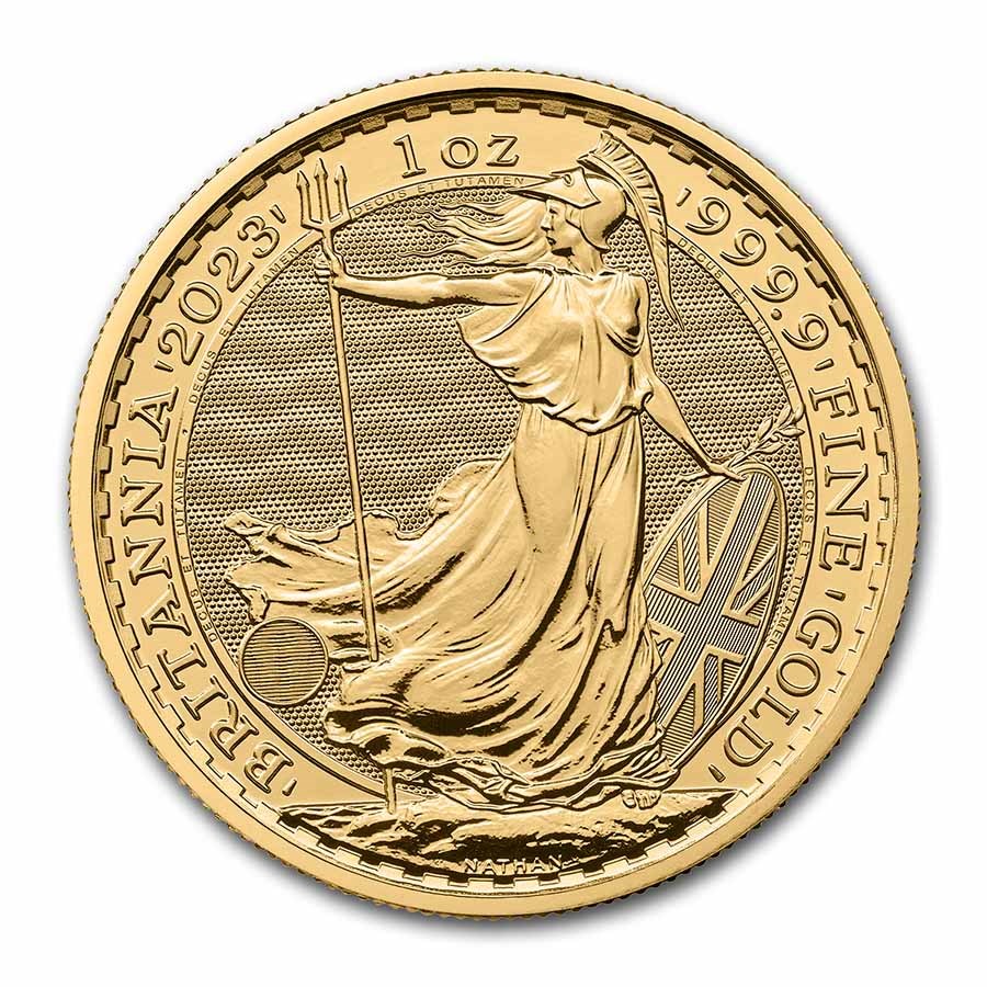 2023 1oz Gold Britannia Bullion Coin