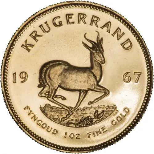 1967 1oz Gold Krugerrand Bullion Coin