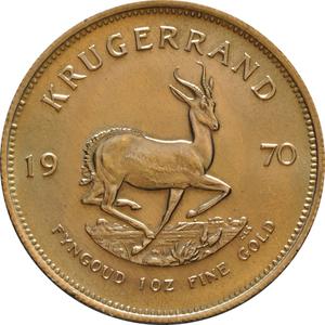 1970 1oz Gold Krugerrand Bullion Coin