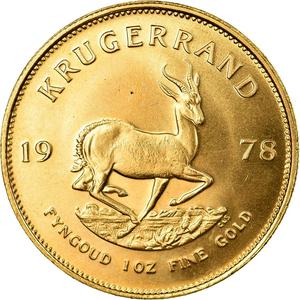 1978 1oz Gold Krugerrand Bullion Coin