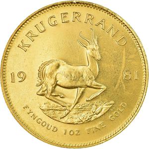 1981 1oz Gold Krugerrand Bullion Coin