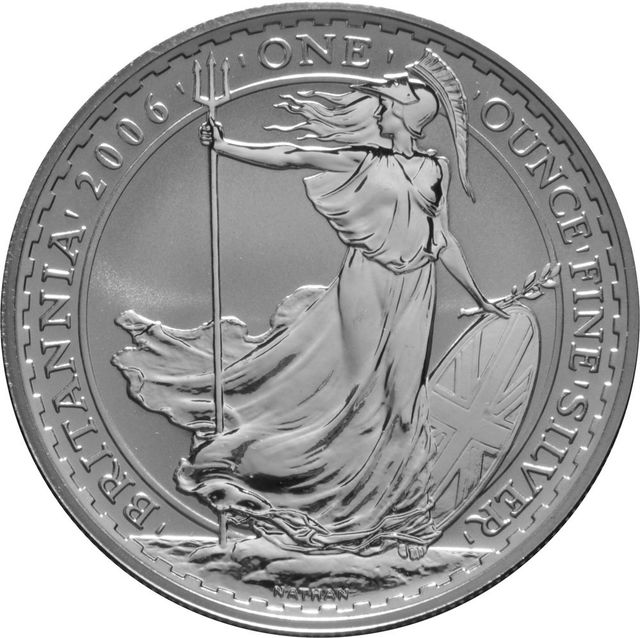 2006 1oz Silver Britannia Bullion Coin