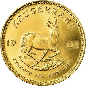 1982 1oz Gold Krugerrand Bullion Coin