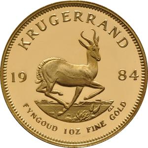 1984 1oz Gold Krugerrand Bullion Coin