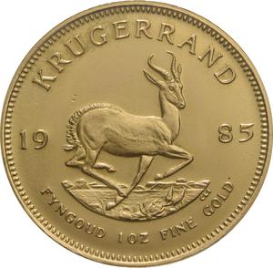 1985 1oz Gold Krugerrand Bullion Coin