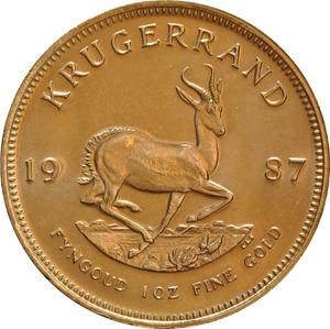 1987 1oz Gold Krugerrand Bullion Coin